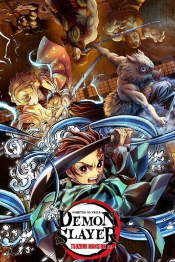 Demon Slayer: Kimetsu no Yaiba – Tsuzumi Mansion Arc (2022) poster