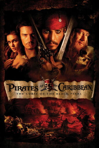 Pirates of the Caribbean: The Curse of the Black Pearl (2003) poster